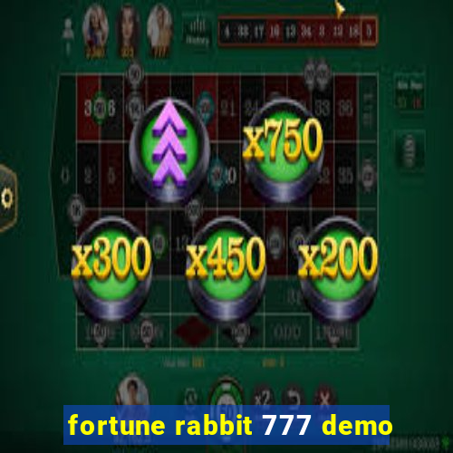 fortune rabbit 777 demo